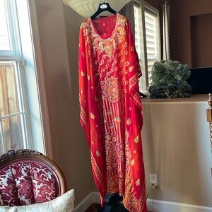 Beautiful brand new beaded maxi dress